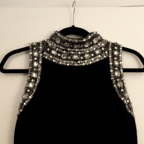 Beaded black cocktail dress - Picture 2 of 4